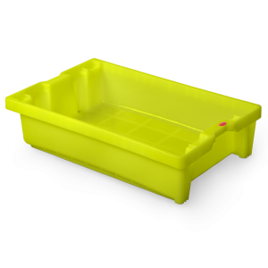 Caja para pescado con drenaje 600x400mm