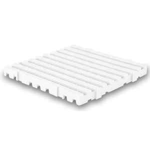 Plastic slat floor