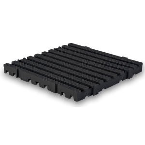 Plastic slat floor