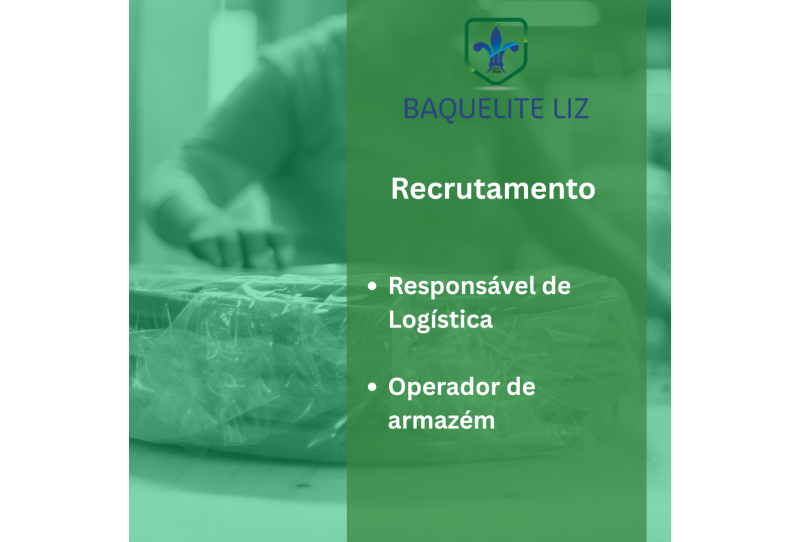 Recrutamento  Responsável de Logística